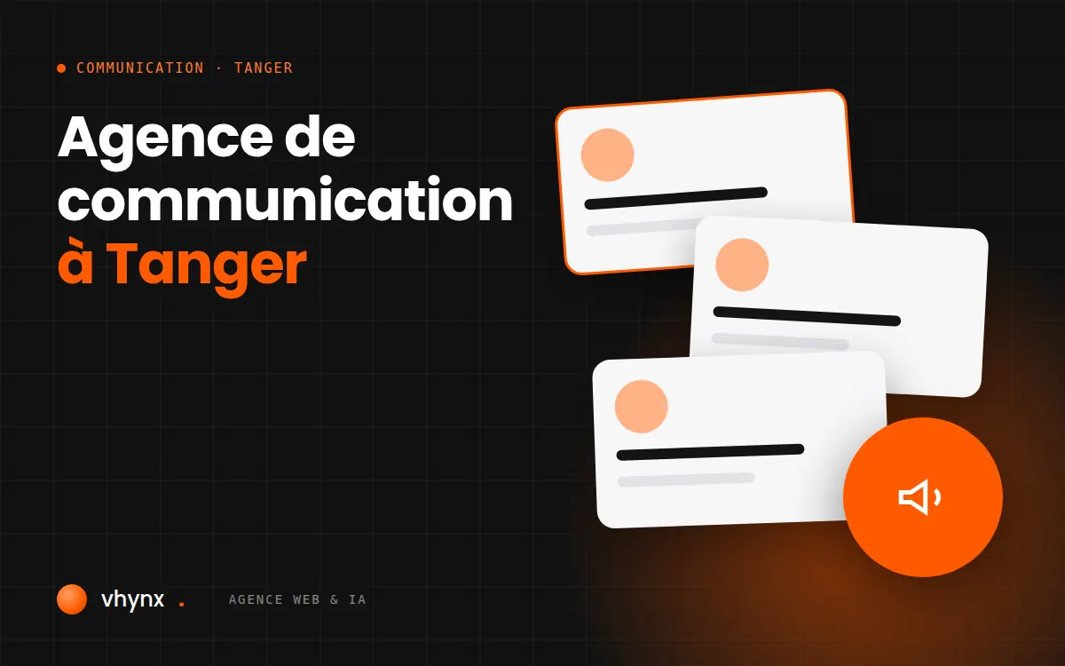 Agence de communication à Tanger : plan de communication, plaquette de salon et publications multilingues