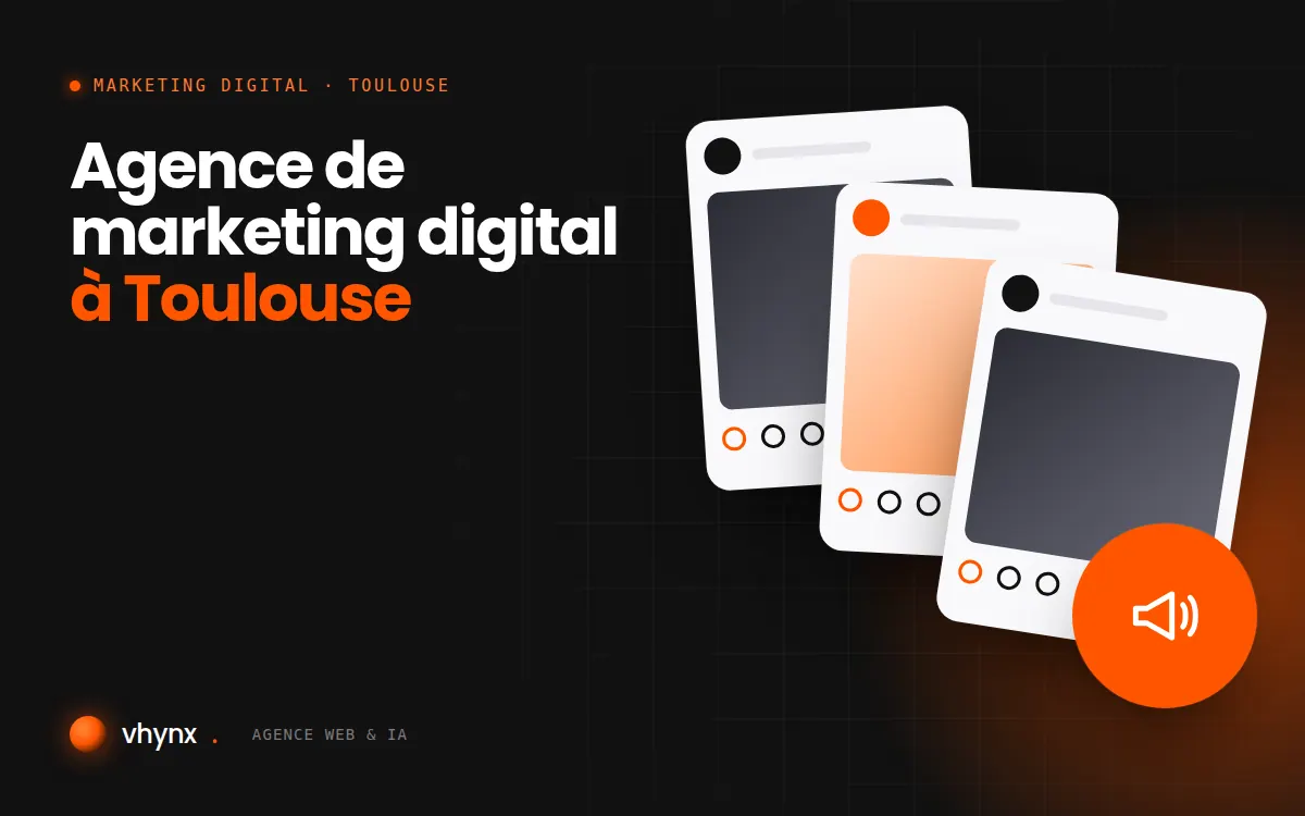 Agence de marketing digital à Toulouse : illustration Vhynx d'une stratégie de marketing digital et de contenus