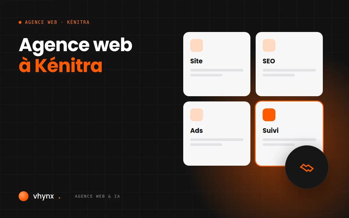 Agence web Kénitra : proposition écrite et tableau de bord pour le site d’un équipementier
