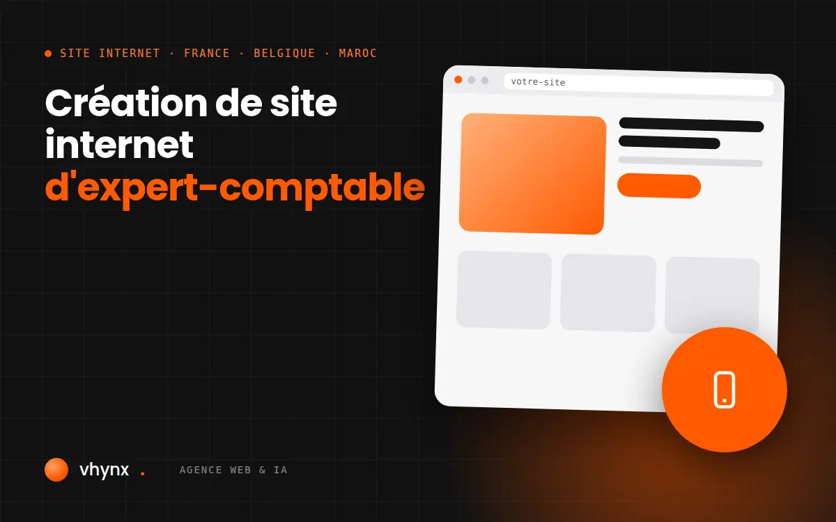Création de site internet d’expert-comptable avec pages par profil de client et prise de rendez-vous