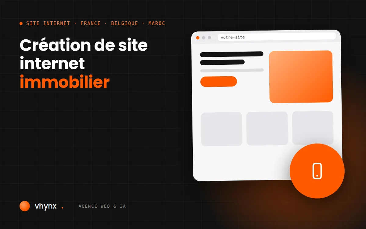 Création de site internet immobilier : fiche d’annonce avec galerie photo et recherche multicritère