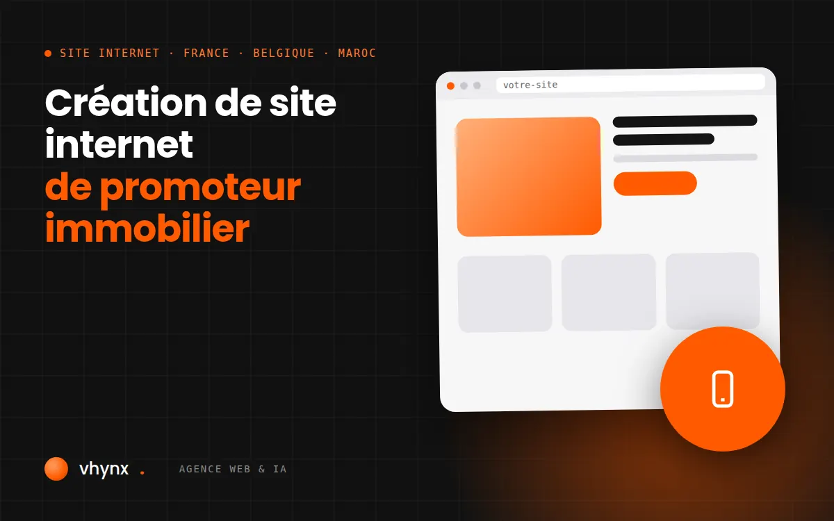 Création de site internet de promoteur immobilier avec grille de lots et plans d’un programme neuf