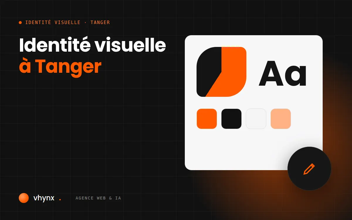 Identité visuelle à Tanger : charte multilingue appliquée à une présentation, un véhicule et une offre d’emploi