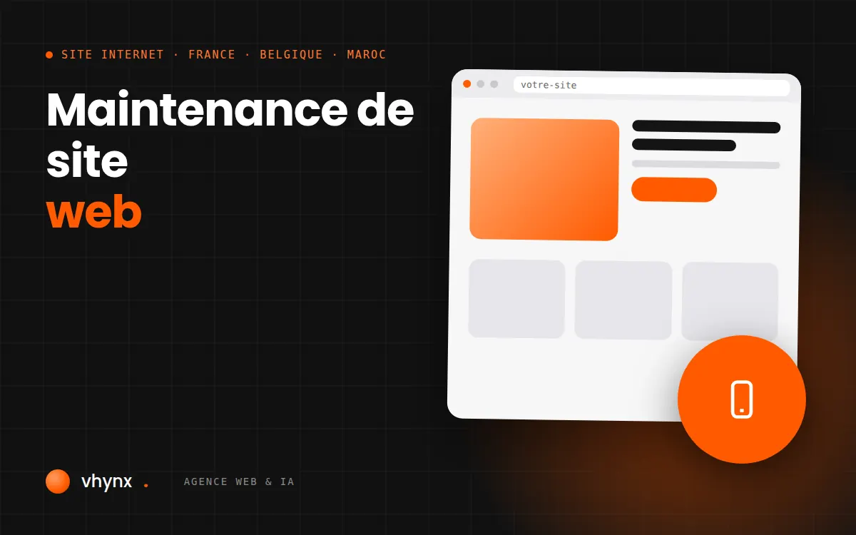 Maintenance de site web WordPress : tableau de bord des mises à jour, sauvegardes et alertes de sécurité